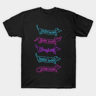 Five Sausage Dogs T-Shirt